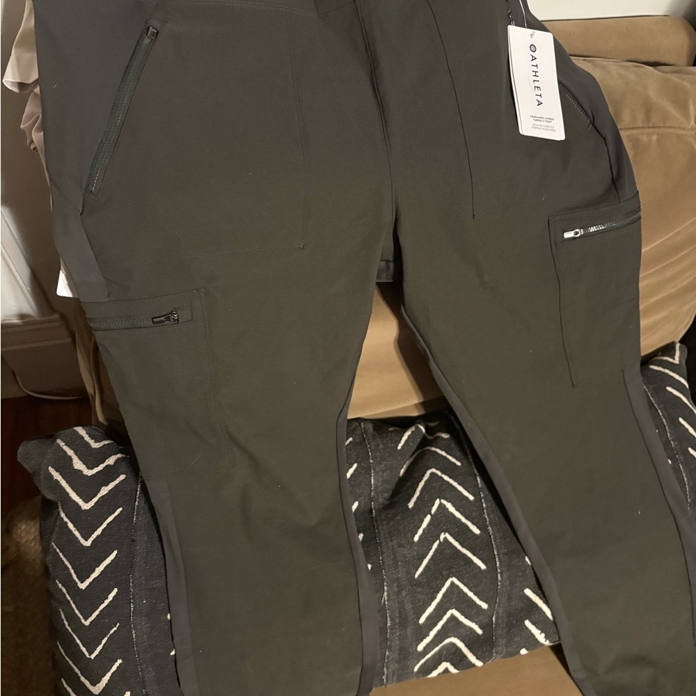 Athleta Women's Green Ankle Pants